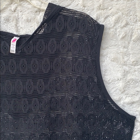 The St. Tropez Sequin-Star Beach Cover-Up
